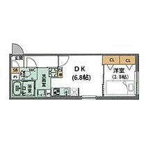 愛知県名古屋市中村区若宮町１丁目（賃貸マンション1DK・4階・29.76㎡） その2