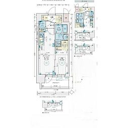 名古屋市営東山線 中村日赤駅 徒歩6分の賃貸マンション 10階1DKの間取り