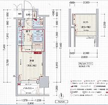 愛知県名古屋市中区大須１丁目（賃貸マンション1K・13階・20.30㎡） その2