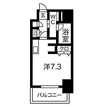 愛知県名古屋市熱田区一番３丁目（賃貸マンション1R・7階・24.18㎡） その2