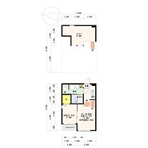 愛知県名古屋市中村区高道町６丁目（賃貸アパート1LDK・1階・26.10㎡） その2