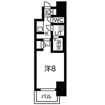 愛知県名古屋市中村区太閤２丁目（賃貸マンション1K・5階・25.20㎡） その2