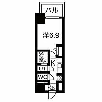 愛知県名古屋市西区新道２丁目（賃貸マンション1K・13階・24.62㎡） その2