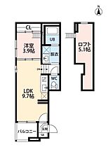 愛知県名古屋市北区大杉町６丁目（賃貸アパート1LDK・2階・32.75㎡） その2