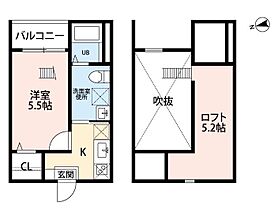 愛知県名古屋市中村区鈍池町１丁目（賃貸アパート1K・2階・21.40㎡） その2