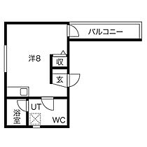 愛知県名古屋市西区花の木３丁目（賃貸アパート1R・2階・20.11㎡） その2