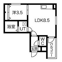 愛知県名古屋市中村区藤江町３丁目（賃貸アパート1LDK・3階・30.41㎡） その2