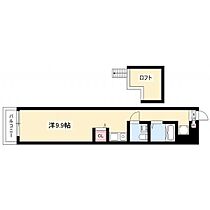 愛知県名古屋市西区菊井１丁目（賃貸マンション1R・4階・20.70㎡） その2