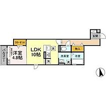 愛知県名古屋市中村区井深町（賃貸アパート1LDK・1階・43.30㎡） その2