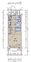 愛知県名古屋市西区幅下２丁目（賃貸マンション1K・13階・22.06㎡） その2