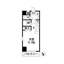 愛知県名古屋市西区名西１丁目（賃貸マンション1R・5階・23.65㎡） その2