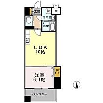 愛知県名古屋市北区若葉通１丁目（賃貸マンション1LDK・15階・37.71㎡） その2