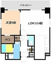 愛知県名古屋市中区古渡町（賃貸マンション1LDK・5階・47.09㎡） その1