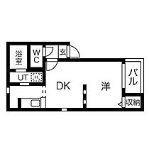 愛知県名古屋市中村区上米野町４丁目（賃貸アパート1DK・1階・25.66㎡） その2