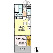 愛知県名古屋市中村区鈍池町２丁目（賃貸アパート1LDK・1階・33.61㎡） その2