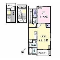 愛知県名古屋市中川区松葉町４丁目（賃貸アパート1LDK・3階・53.36㎡） その1