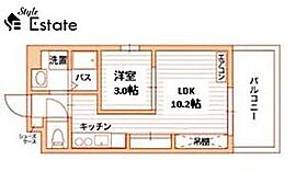 愛知県名古屋市中村区名駅南３丁目（賃貸マンション1LDK・5階・31.18㎡） その1