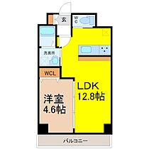 愛知県清須市須ケ口駅前１丁目（賃貸マンション1LDK・5階・40.00㎡） その2