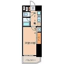 愛知県名古屋市中村区則武２丁目（賃貸マンション1K・4階・24.03㎡） その2