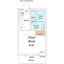 愛知県名古屋市中村区千成通１丁目（賃貸アパート1K・1階・21.53㎡） その2