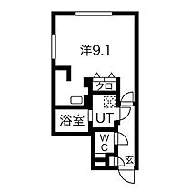 愛知県名古屋市西区花の木３丁目（賃貸マンション1R・5階・29.40㎡） その2