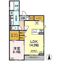 愛知県名古屋市中川区野田１丁目（賃貸アパート1LDK・3階・54.81㎡） その2