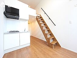 フレクール浄心 201 2階ワンルームのリビング/ダイニング