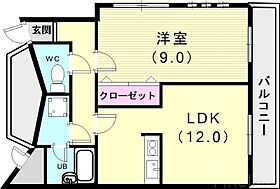 アークパレス誠  ｜ 兵庫県神戸市垂水区本多聞1丁目（賃貸マンション1LDK・2階・49.19㎡） その2