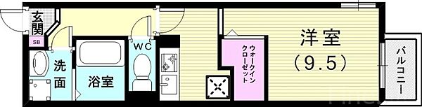 メゾンドアヴニール星ヶ丘 ｜兵庫県神戸市垂水区星が丘1丁目(賃貸アパート1R・1階・27.79㎡)の写真 その2