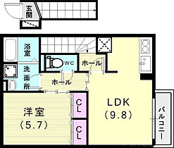 ラフィーネ林III  ｜ 兵庫県神戸市垂水区下畑町487-2（賃貸アパート1LDK・2階・43.85㎡） その2