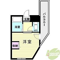 千代が丘マンション  ｜ 兵庫県神戸市垂水区千代が丘2丁目1-74（賃貸マンション1R・3階・17.00㎡） その2