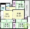 神陵台北住宅64号棟4階4.8万円