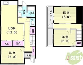 泉が丘5丁目貸家  ｜ 兵庫県神戸市垂水区泉が丘5丁目6-17（賃貸一戸建3LDK・1階・80.05㎡） その2