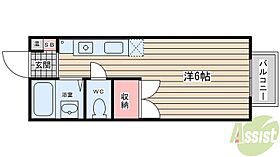 サンフレーズ東町I  ｜ 兵庫県神戸市須磨区多井畑東町（賃貸アパート1K・2階・19.90㎡） その2