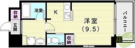 ラ・ウェゾン板宿  ｜ 兵庫県神戸市須磨区大田町3丁目（賃貸マンション1K・8階・25.92㎡） その2