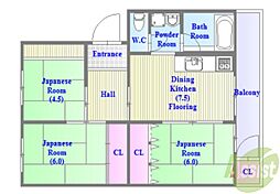 須磨一ノ谷グリーンハイツG棟 4階