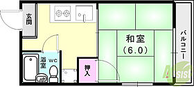 松浦ハイツ  ｜ 兵庫県神戸市須磨区中島町3丁目2-17（賃貸アパート1K・1階・19.80㎡） その2