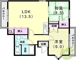 第二柏木ハイツ 2階/-