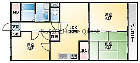 パールハイツ21  ｜ 大阪府柏原市平野1丁目2-27（賃貸マンション3LDK・3階・60.00㎡） その2