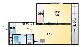 ビューハイム西村  ｜ 大阪府柏原市国分本町7丁目3-12（賃貸マンション1LDK・2階・30.72㎡） その2