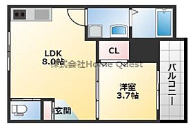 Faseciaグロリア  ｜ 大阪府東大阪市大蓮東2丁目（賃貸アパート1LDK・3階・27.53㎡） その2