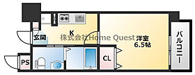 プレサンスNEO長堂アウローラ  ｜ 大阪府東大阪市長堂2丁目17-8（賃貸マンション1K・6階・22.16㎡） その2