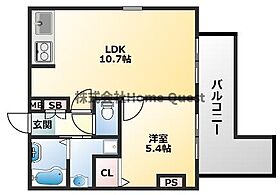 サイプレス小阪駅前  ｜ 大阪府東大阪市小阪1丁目5-3（賃貸マンション1LDK・7階・36.28㎡） その2