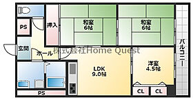 シャルマンシェソワ  ｜ 大阪府八尾市荘内町2丁目2-31（賃貸マンション3DK・5階・56.12㎡） その2