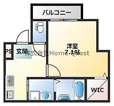 大阪府東大阪市横沼町1丁目（賃貸アパート1K・1階・27.00㎡） その2