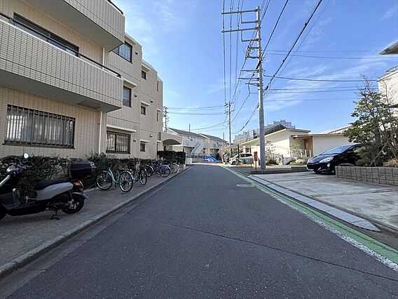前面道路