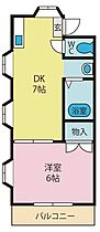 ベイヴィンイマフク  ｜ 山梨県甲府市東光寺２丁目（賃貸マンション1DK・3階・28.56㎡） その2