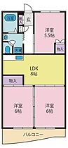 ハイツ平成  ｜ 山梨県笛吹市石和町今井（賃貸アパート3LDK・2階・54.00㎡） その2