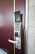 安心便利な電子ロックキー設備