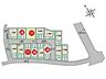 間取り：敷地面積40坪以上の大型分譲地